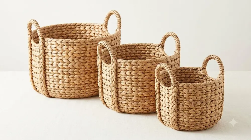 Water Hyacinth Basket