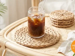 Water Hyacinth Coasters