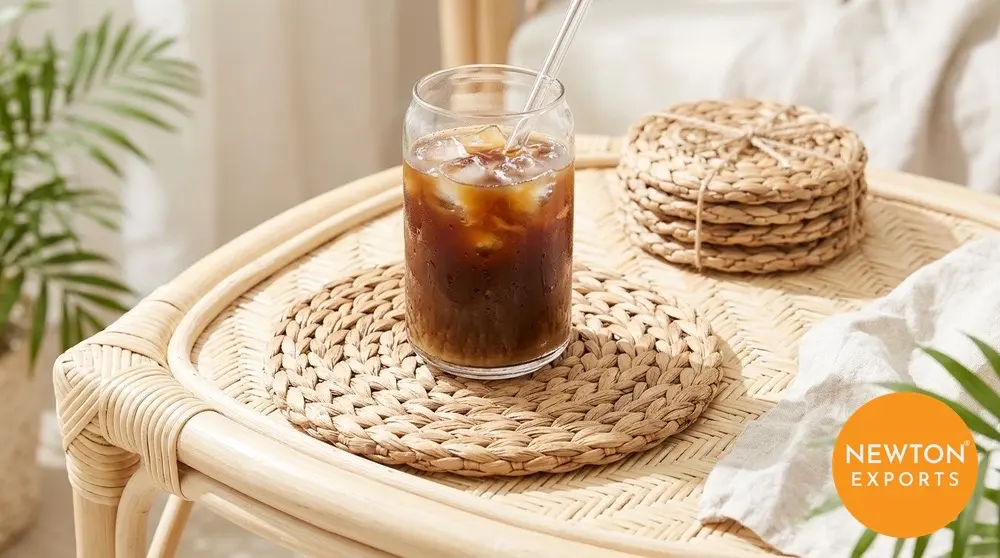Water Hyacinth Coasters - Image 2