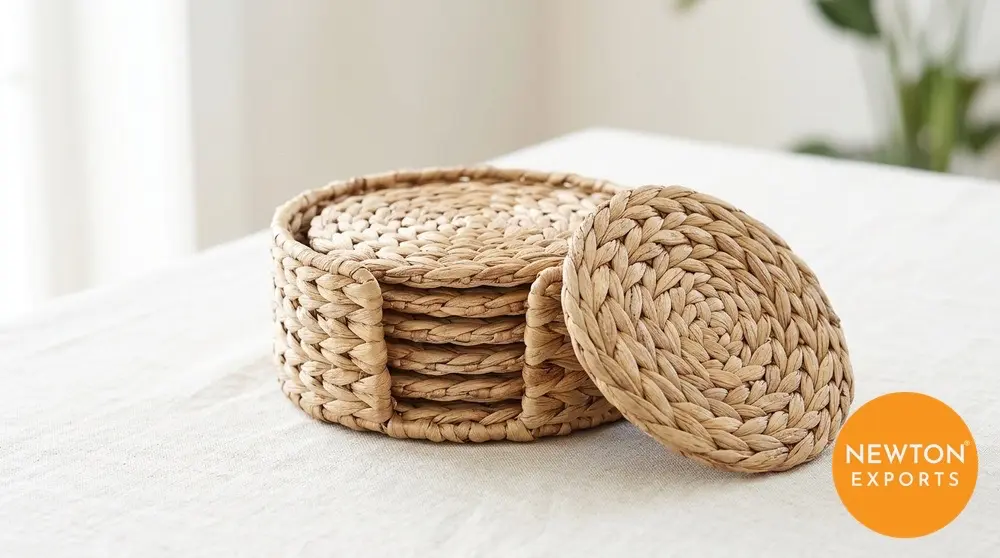 Water Hyacinth Coasters