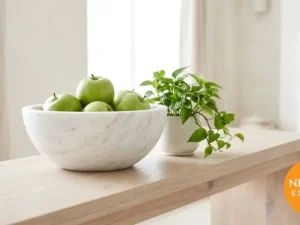White Marble Bowl
