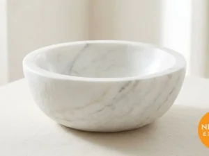 White Marble Bowl