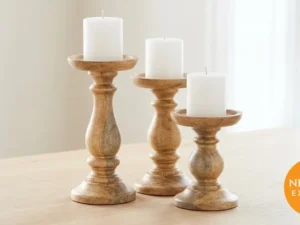 Wooden Candle Stand