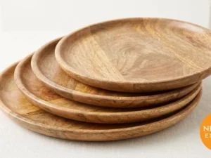 Wooden Dinner Plate