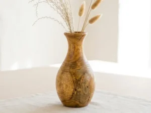 Wooden Vase